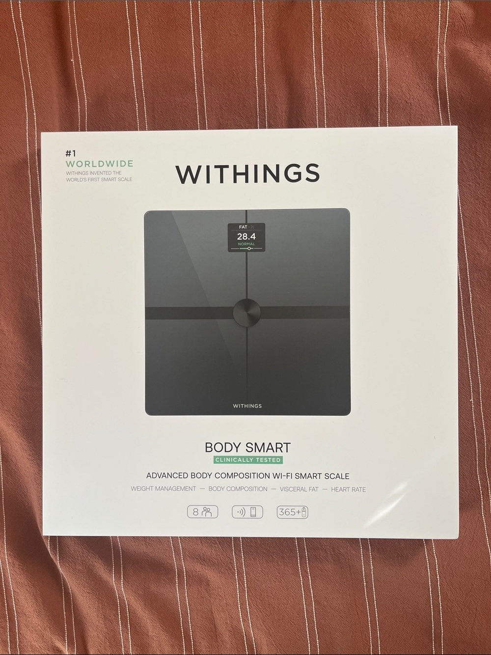 Withings Body Smart Wi‑Fi Scale in Black